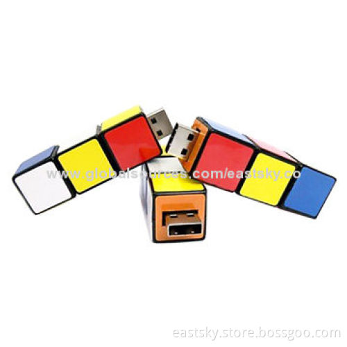 Magic cube USB drive, with CE and FCC certificates, compliant with the RoHS DirectivesNew